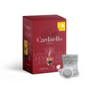 Carditello Espresso E.S.E.-Pads, Packung mit 50 Pads und einzeln verpacktem Pad