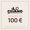 Geschenkgutschein Kaffee Service Celano über 100 Euro