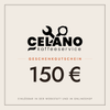 Geschenkgutschein Kaffee Service Celano über 150 Euro