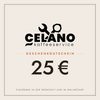 Geschenkgutschein Kaffee Service Celano über 25 Euro